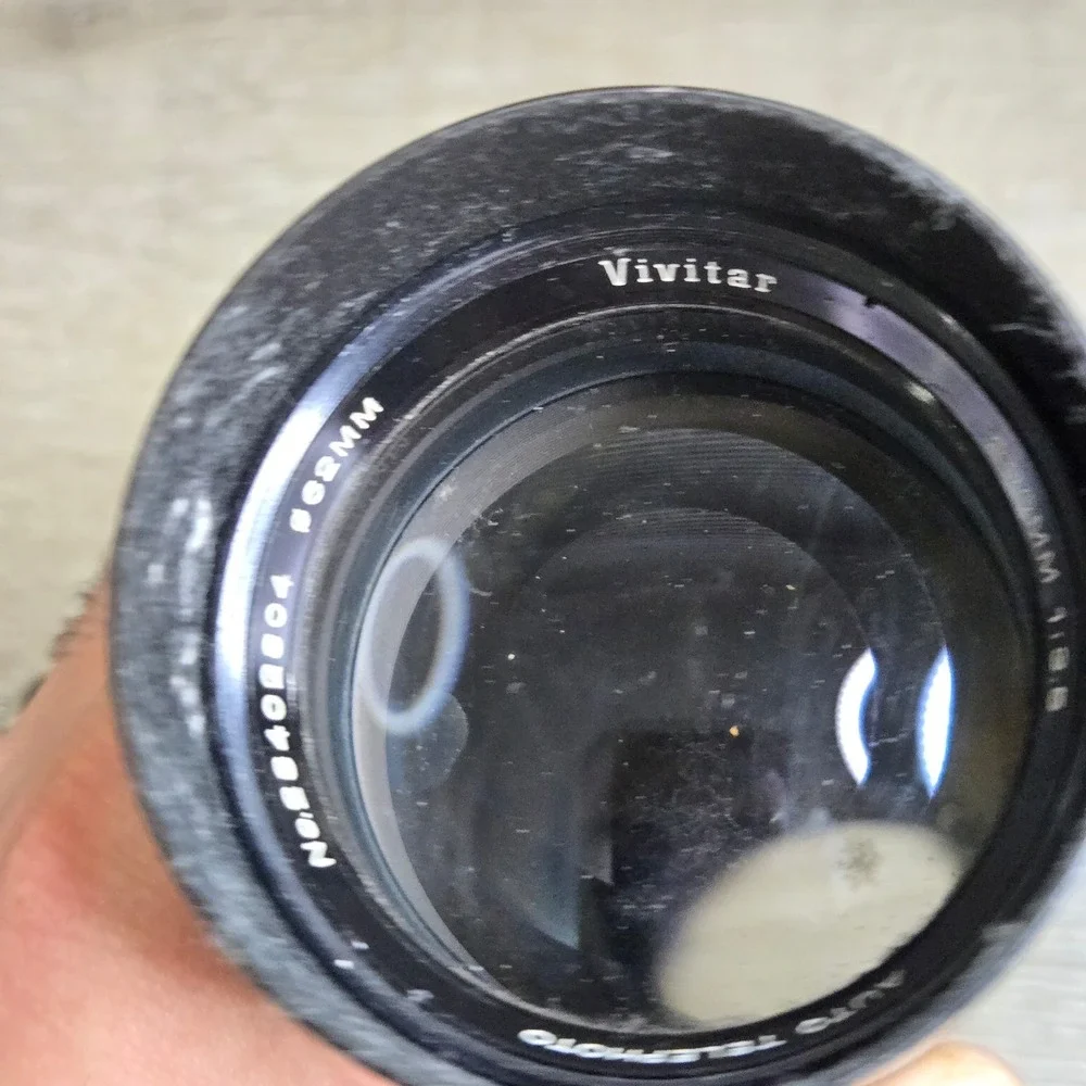 Vivitar 200mm f/3.5 Auto Telephoto Lens Ø62mm MF